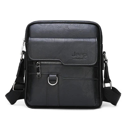 JEEP BULUO - Luxury Men's Leather Crossbody Bag