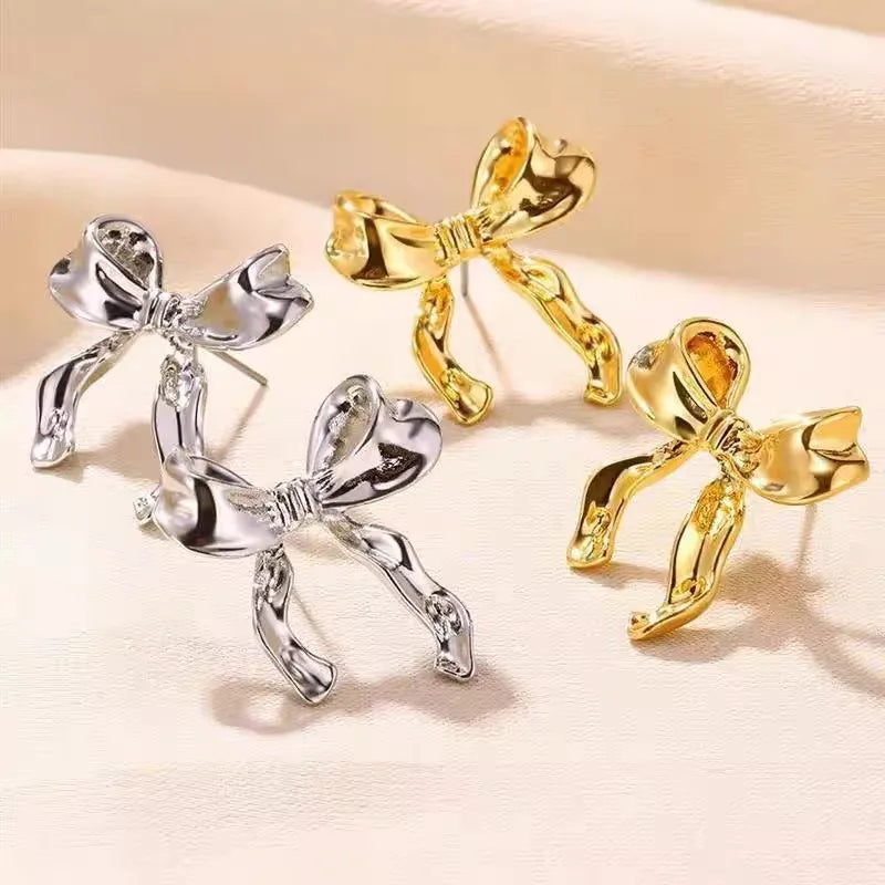 RAKOL - Bow Stud Earrings For Women