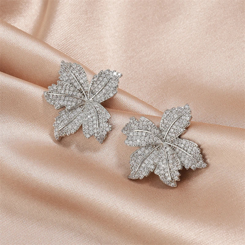 RAKOL - Maple Leaf Earrings for Women