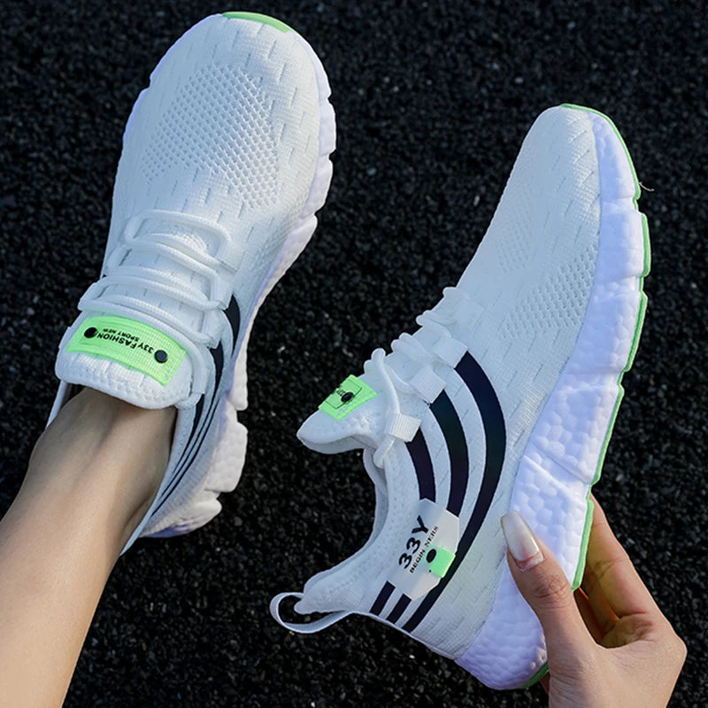 Spring Wear-Resistant Running Shoes | Trendy Elevated Sneakers