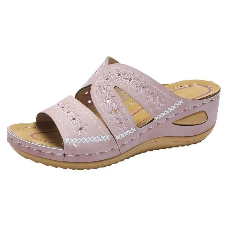 Women's Summer Wedge Sandals – Orthopedic Open Toe