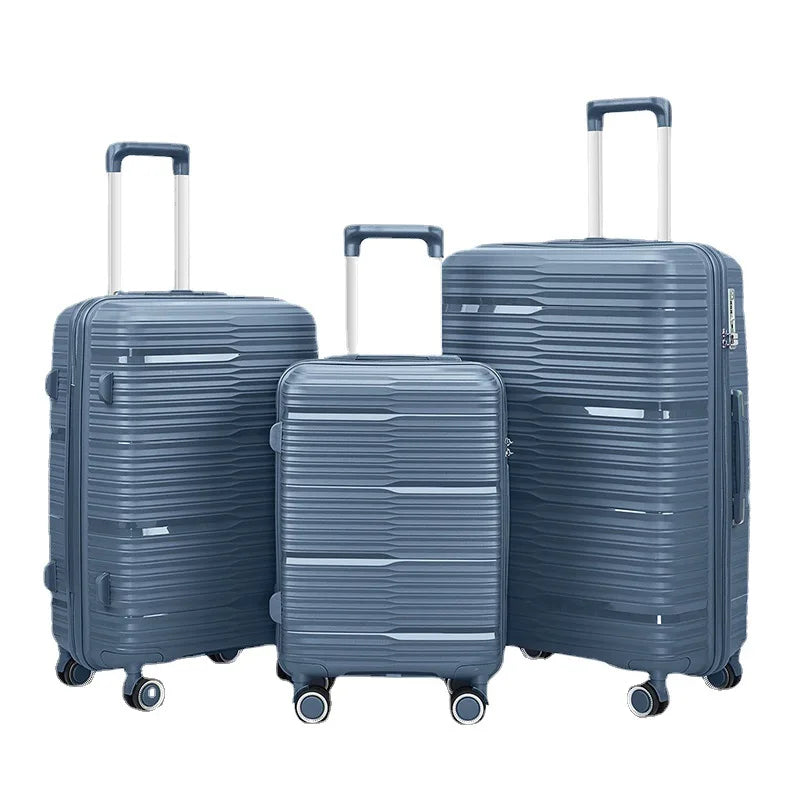 Lightweight 20/24/28 Inch Trolley Luggage with Wheels & Lock