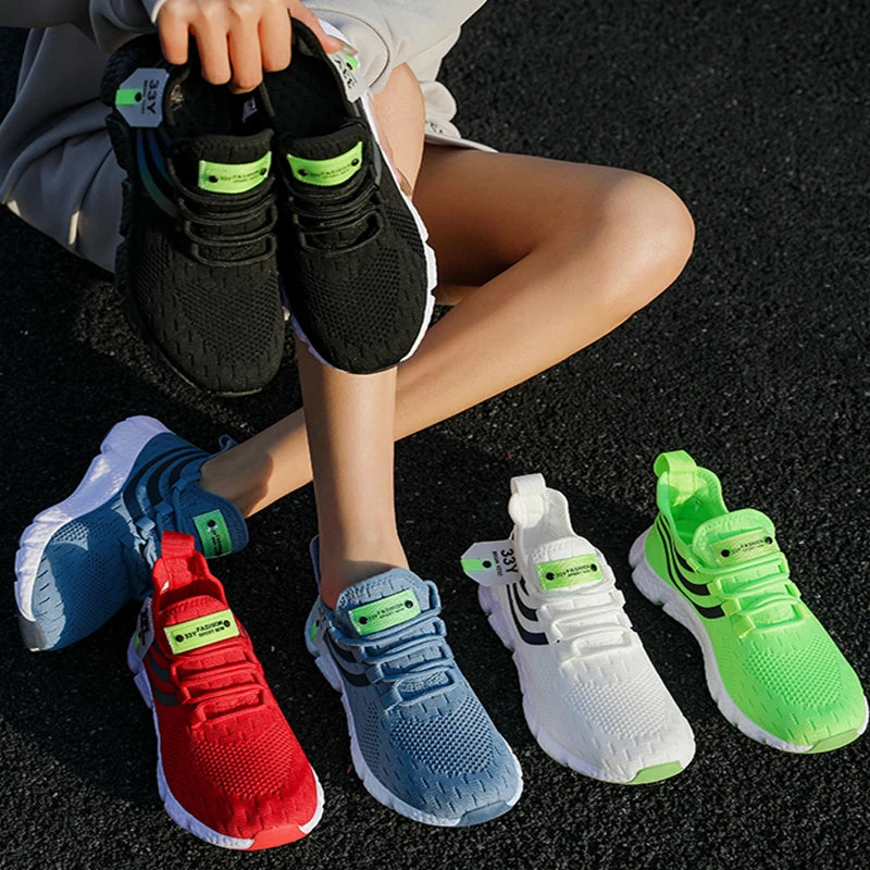 Spring Wear-Resistant Running Shoes | Trendy Elevated Sneakers