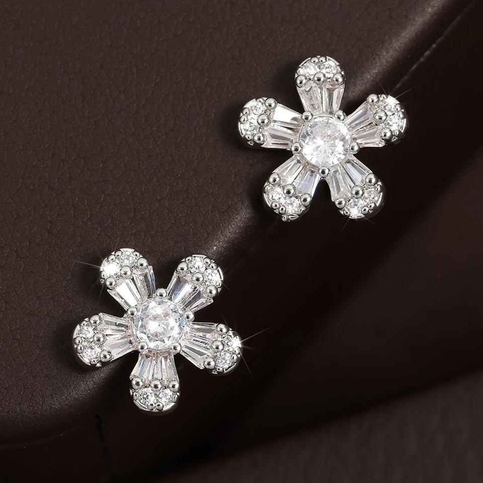 RAKOL - Flower Stud Earrings for Women