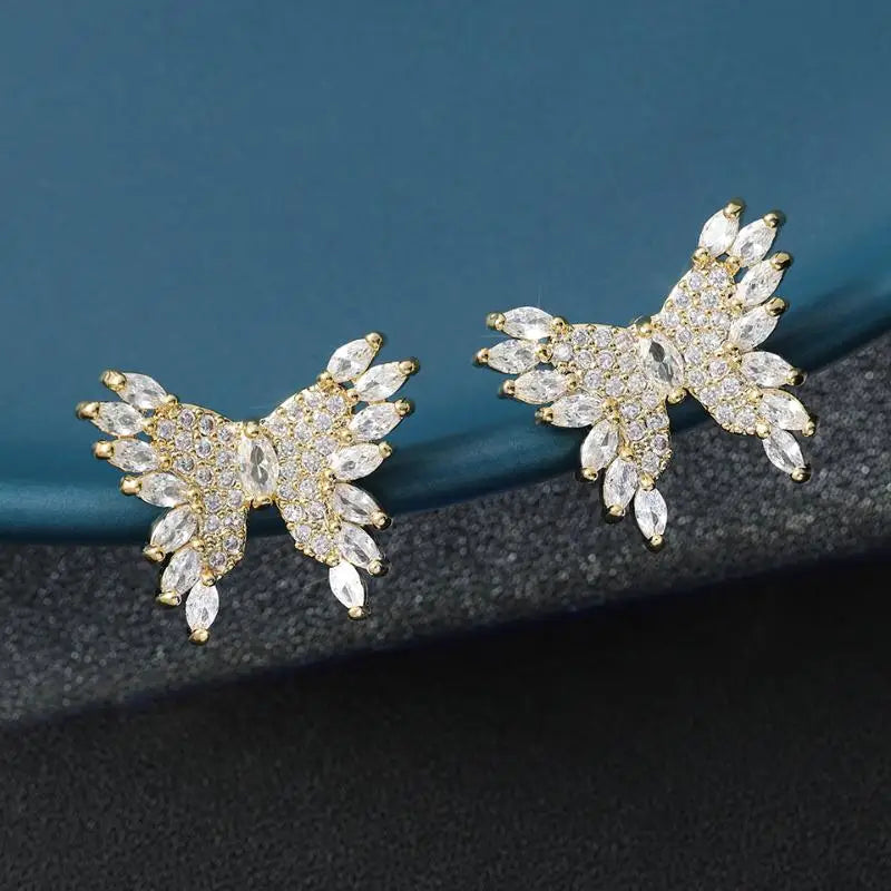 RAKOL - Butterfly Stud Earrings