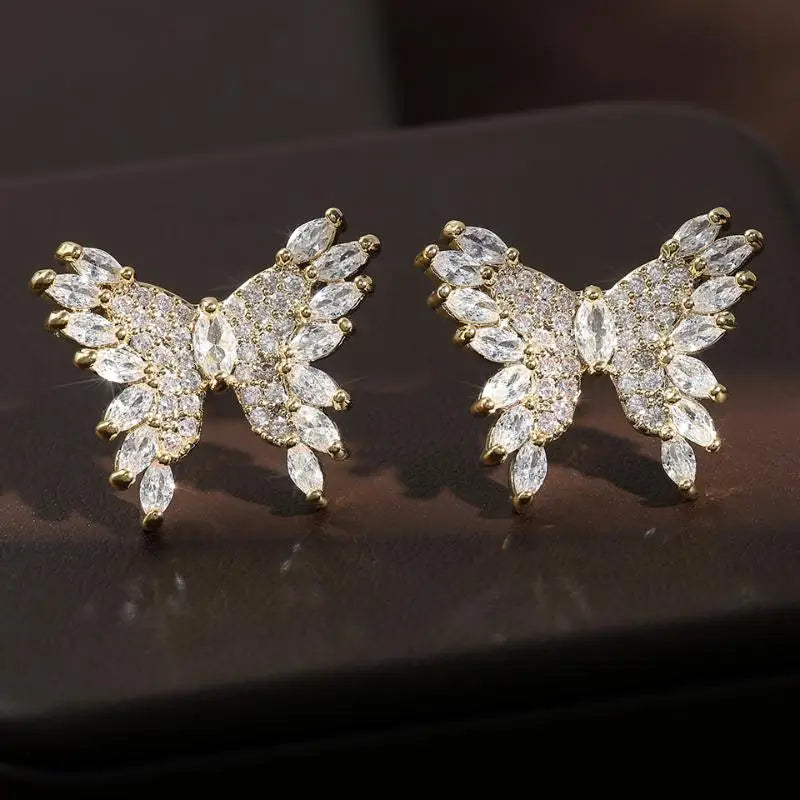 RAKOL - Butterfly Stud Earrings