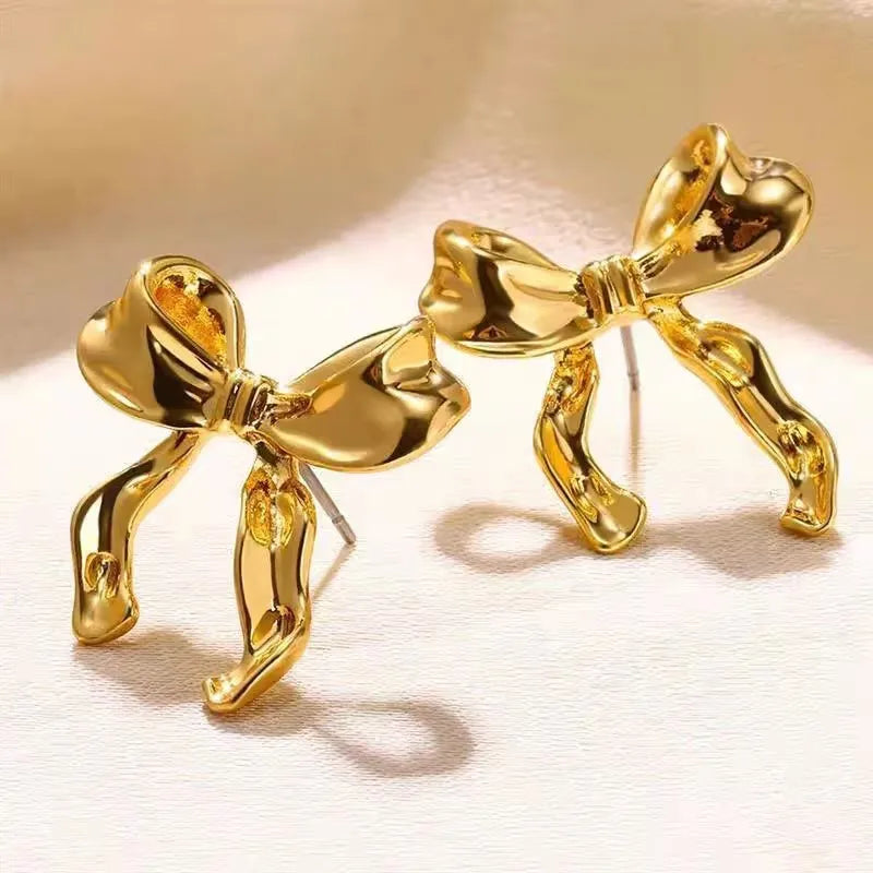 RAKOL - Bow Stud Earrings For Women