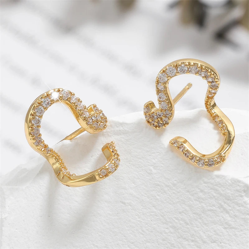 RAKOL - Three Claws Stud Earrings