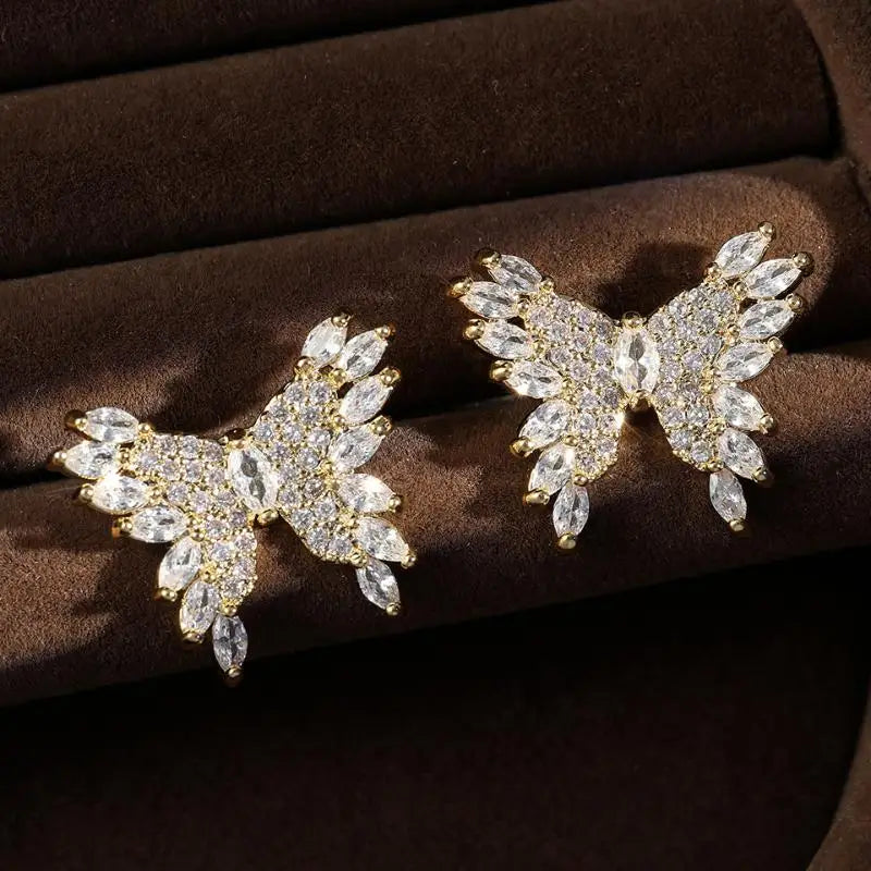 RAKOL - Butterfly Stud Earrings