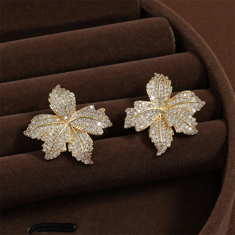 RAKOL - Maple Leaf Earrings for Women