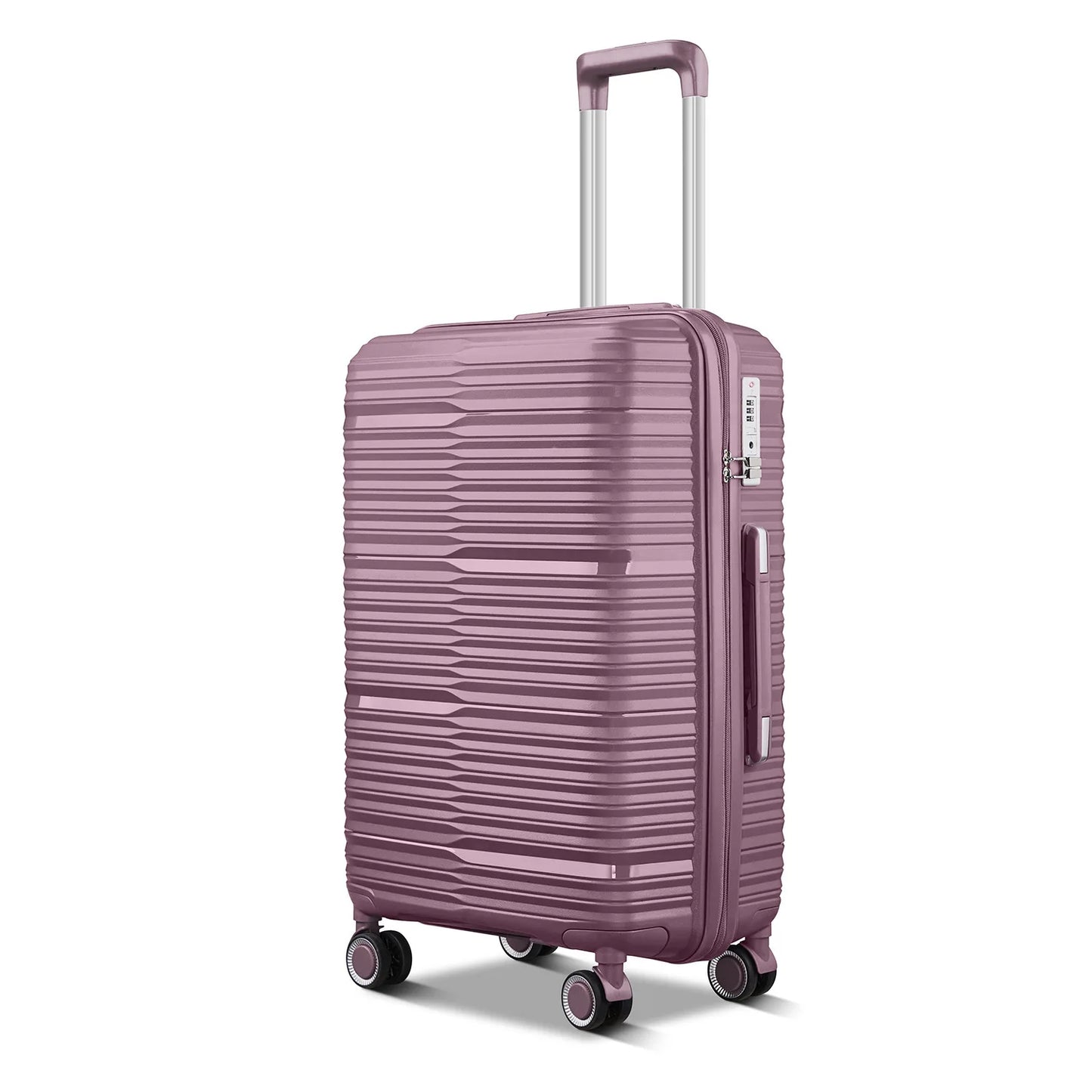 Lightweight 20/24/28 Inch Trolley Luggage with Wheels & Lock