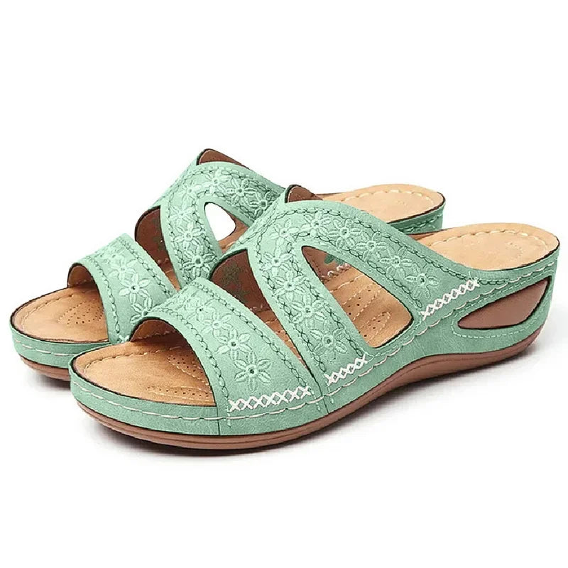 Women's Summer Wedge Sandals – Orthopedic Open Toe