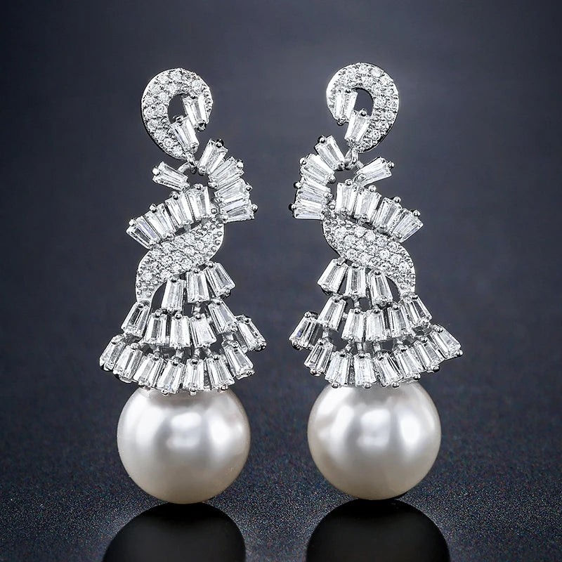 RAKOL Pearl Flower Stud Earring