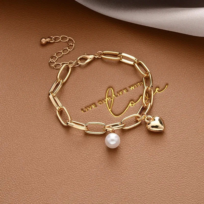 Crystal Flower Bracelet for Women