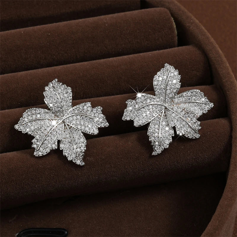 RAKOL - Maple Leaf Earrings for Women