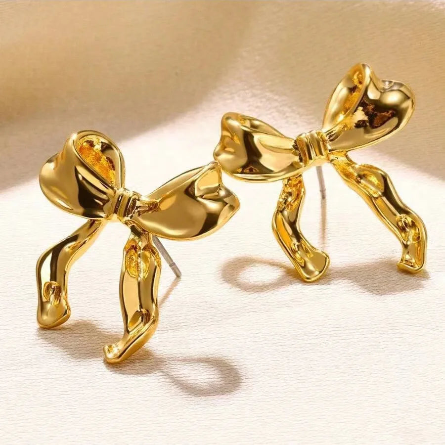 RAKOL - Bow Stud Earrings For Women