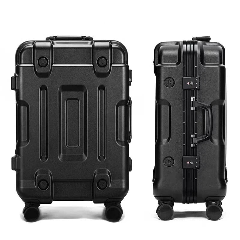 Personalized luggage for boys Strong ruggedness 28 "silent shock-proof trolley suitcase box travel 20/24" carry on boarding case