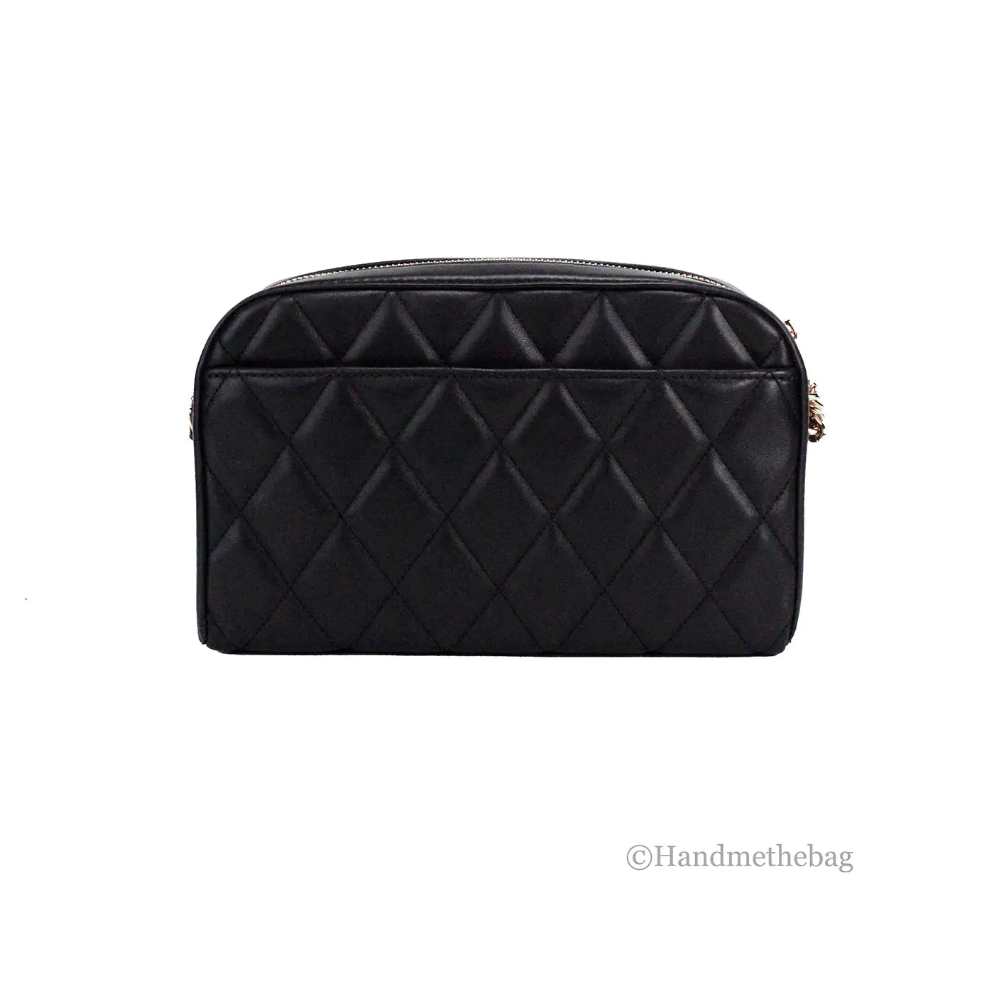 Kate Spade Carey Mini Black Quilted Camera Crossbody Bag